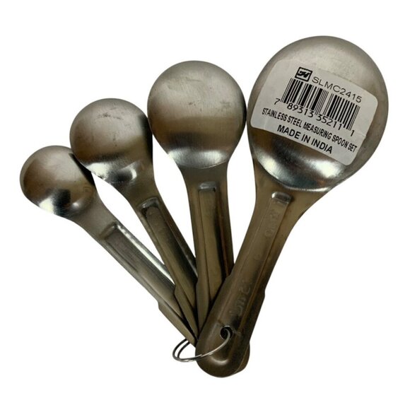 Thunder Group Stainless Steel Measuring Spoon Set SLMC2415 Made In India - Picture 2 of 4